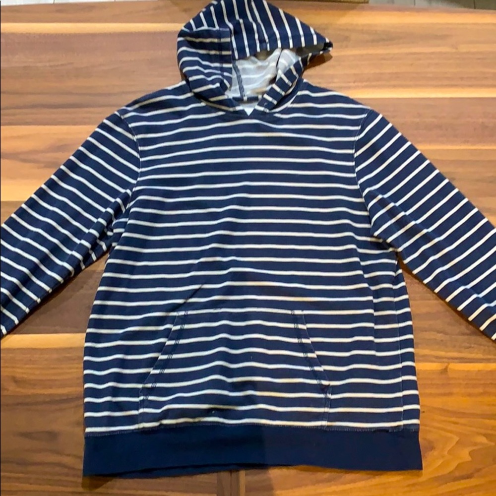 Blue striped Hoodie